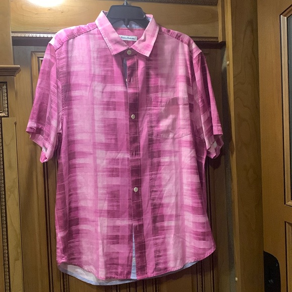 Tommy Bahama Other - NWOT Tommy Bahama Shibori Bay Silk Button-Up Shirt 
Size Large